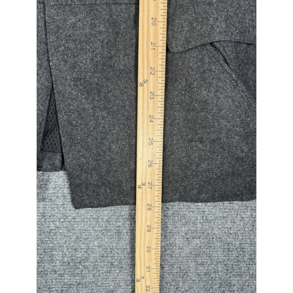 Troy Smith For D Wool Blazer Jacket Mens Medium Gray Military Style - Picture 14 of 16